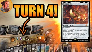 The One Ring, But INFINITE (I Draw My Deck on Turn 4!) | MTG Arena | Magic: the Gathering Historic