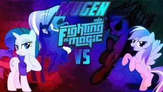 Mugen Fighting Is Magic Rarity & Nightmare Rarity VS Rainbow Dash & Dreamy Rainbow
