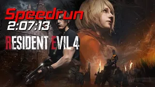 Resident Evil 4 Remake Speedrun in 2:07:13 | New Game Standard