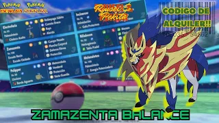 Zamazenta Balance IMPARABLE/ Pokémon Escarlata y Púrpura / VGC / Regulación G