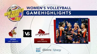 NCAA Women’s Volleyball Letran vs. LPU (Semifinals Highlights) | NCAA Season 99