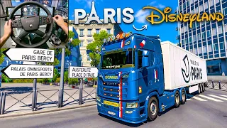 🚨LIVRAISON DE PARIS VERS DISNEYLAND - MAP ILE-DE-FRANCE (Euro Truck Simulator 2)