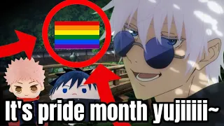 Go/jo and Yuji are gay now!?!? [Friend edited skit]