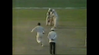 Nehru Cup Final 1989 finishing overs between Pak vs WI