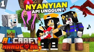 RLCraft Hardcore TRIO | ♫ Nyanyi Lagu Terjebak Di RLCraft, dan menjadi Pemimpin petualangan