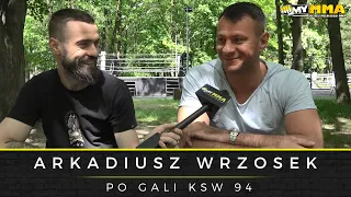 ARKADIUSZ WRZOSEK | KSW 94 | Nokaut na Szpili | Policja a kibice | Wyjście Artura | Bajor | Stosić