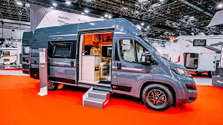 RAPIDO VAN V 65 XL 2024 in Caravan Salon Düsseldorf 2023! Sleeps 4. Sliding front top doble bed!