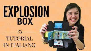 Come fare una EXPLOSION BOX - Tutorial in Italiano (ENG SUB)