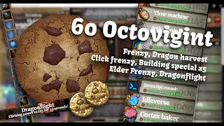 COOKIE CLICKER 60 OCTOVIGINTILLION COOKIES COMBO (WR w/savescum no finn, read pin)