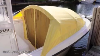 The Element - Marine Canopy - Bow Dodger for center console boats-  Introduction HD