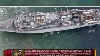 USS Guardian, ilang beses daw sinabihan ng Phl Coast Guard na huwag pumasok sa Tubbataha Reef