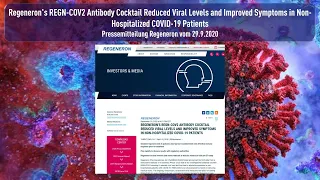 COVID-19: Zweiter Hersteller meldet Wirkung von Antikörper-Präparaten bei ambulanten Patienten