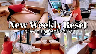 WEEKLY RESET // Satisfying Filthy House Cleaning! Deep House Cleaning Video /cleaning motivation