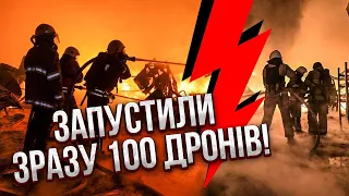 💣Півсотні вибухів! У ХАРКОВІ ПОЖЕЖА НА КІЛОМЕТРИ. Вдарили Ланцети. Під Херсоном спалили ОПОРНИК РФ