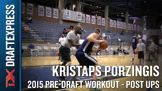 Kristaps Porzingis 2015 Pre-Draft Workout - Post Work