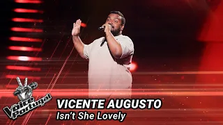 Vicente Augusto - "Isn´t She Lovely" | Blind Audition | The Voice Portugal