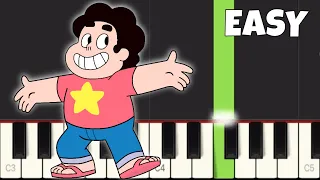 Steven Universe Theme - EASY Piano Tutorial