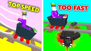 FASTEST Cart But NO Breaks in Roblox Create a Cart Ride!