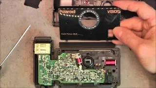 Polaroid Vision SLR camera teardown