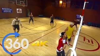 Play in the Bay Volleyball in 360 VR 4k - Halloween Edition