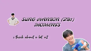 random zerobaseone sung hanbin moments i think about a lot #2