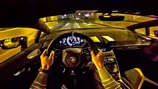 LAMBORGHINI Huracan Performante NIGHT DRIVE POV by AutoTopNL