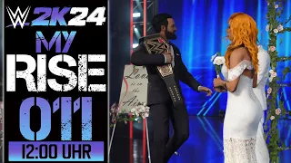 Die Traumhochzeit 💒 | WWE2k24 MyRise - Undisputed #011