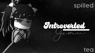 introverted — gcmv