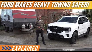 Towing safety gamechanger - Ford's new trailer stability control for Ranger and Everest