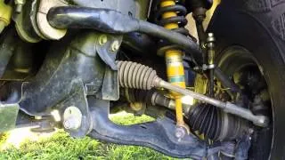 Toyota hilux Sliding Sway bar Links test. Monster Rides,  "PLEASE LIKE AND SUBSRIBE"