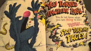 Sesame Street w/ GROVER (the MONSTER at the end of this book)