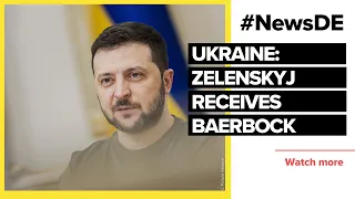 Ukraine: President Zelenskiy receives Baerbock | #NewsDE