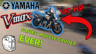 YAMAHA VMAX TEST RIDE SURPRISE | FIRST IMPRESSIONS | THE FASTEST CRUISER | YAMAHA V MAX 1700