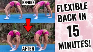 HOW TO GET FLEXIBLE IN 15 MINUTES!!!
