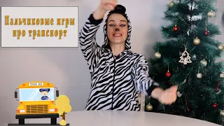 Пальчиковые игры про транспорт с Зебрулей игрулей