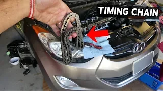 HOW TO REPLACE TIMING CHAIN ON HYUNDAI ELANTRA