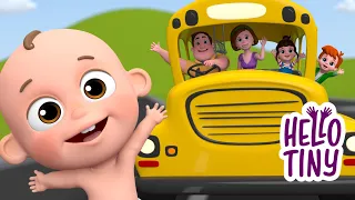 Wheels on the Bus - Nursery Rhymes & Kids Songs