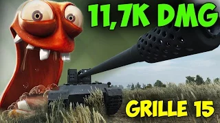 Grille 15 || 11 727 Damage || World of Tanks