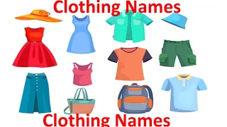 clothing names for kids #vocabulary #pronunciation #vocabulary #english #vocabularyword #education