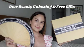 Dior Beauty Unboxing and Freebies: phone charm, compact mirror, Dioriviera fan, and more!