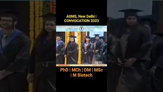 48th Convocation of AIIMS, PhD, MCh, DM, MSc, M Biotech #aiims #aiimsdelhi