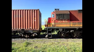 Freight trains return to formerly abandoned South African branch line