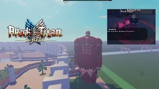 (Colossal Titan Update) Untitled Attack On titan