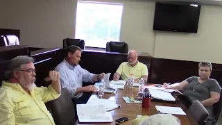 Jasper City Council Work Session May 2019