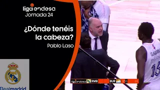 PABLO LASO: "¿Dónde tenéis la cabeza?" | Liga Endesa 2020-21