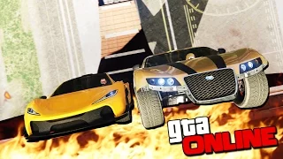 ОЧЕНЬ ЖЕСТКИЕ ГОНКИ в GTA 5 Online! #119