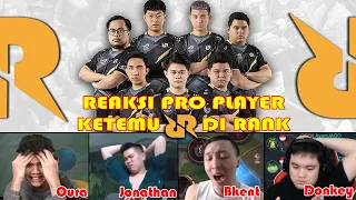 REAKSI YOUTUBER & STREAMER SAAT KETEMU RRQ FULL TEAM DI RANK - NGAKAK ABIS