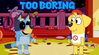 (OLD) Too Boring (Too Slow Bluey Mix) [FNF]