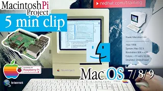 MacintoshPi - Mac OS 7/8/9 + Commodore for Raspberry Pi