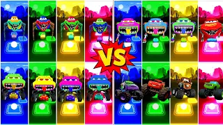 McQueen Eater All Video Super Megamix  🆚 McQueen Blue Eater 🆚 McQueen Big Wheel Car 🎶 Who is Best?